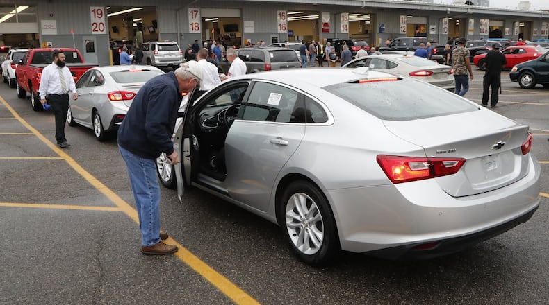 Set an appointment to take a test-drive, and call to let the dealership know you’re coming and that you want the vehicle to be ready when you arrive. AP Photo/Carlos Osorio