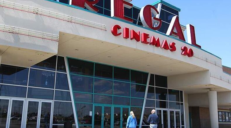 Theare exterior at Fairfield Commons, Beavercreek. Regal Entertainment Group's upcoming 14-screen movie theater at the Village at Austin Landing will give the area more competition in a movie theater industry that last year made $10.2 billion ticket sales and improved 19.6 percent in the first quarter of 2012 compared with 2011. Industry leaders say technology updates and theater placement are important in competition, which can hurt smaller theaters. Take, for example, the site of the former Showcase Cinemas Cross Pointe, which closed around the time The Greene opened and has been since razed.