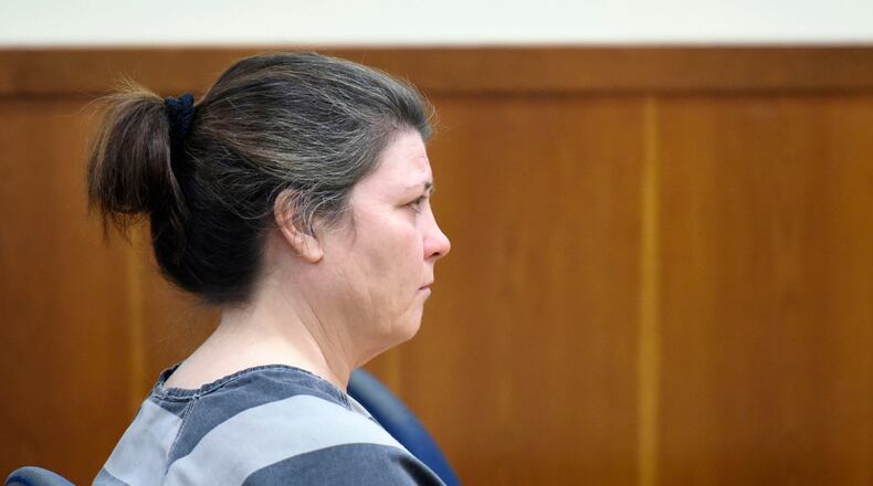 Dawn Shearer, is facing charges of murder and felonious assault for the shooting death of her ex-husband Anthony Shearer in their Middletown home in February NICK GRAHAM/STAFF