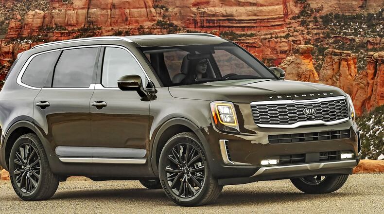 The Kia Telluride has earned a 2020 Edmunds Top Rated Award, taking the win in its category to earn the title of Top Rated SUV. Kia photo