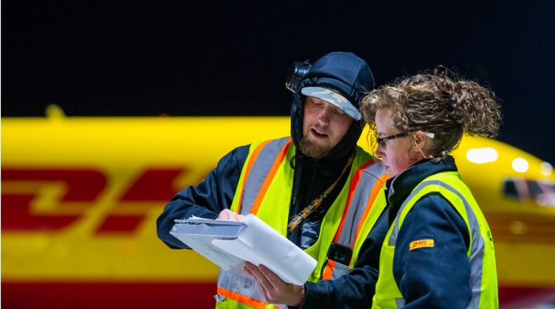 DHL is one of 30 employers on and around CVG airport looking to hire new employees. CONTRIBUTED