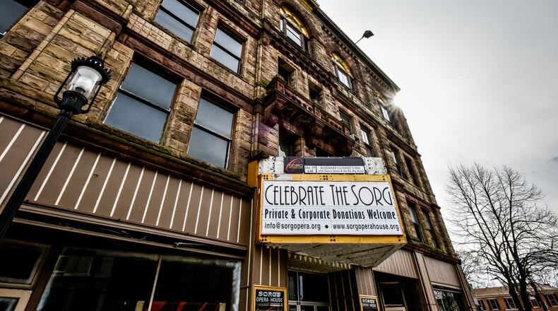 Sorg Opera Revitalization Group is working to restore the Sorg Opera House that was built in the late 1800s on Main Street in Middletown. The SORG board recently tapped new people to lead the organization after last month’s departure of co-founders Chuck Miller, Denise Brodsky and Ken Bowman. FILE PHOTO The journey to restore the Sorg Opera House continues with installation of a new HVAC system, ductwork and new electric service in the historic building on Main Street in Middletown. NICK GRAHAM/STAFF