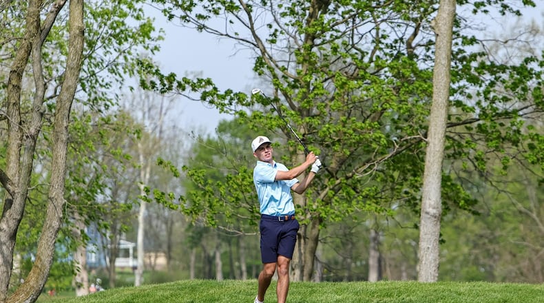 Jordan Gilkison, a Springboro High School graduate and senior at Kent State University, was medalist at the recent Mid-American Conference golf tournament. Kent State will play in the NCAA regional tournament starting Monday. SUBMITTED PHOTO