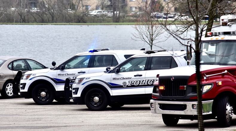 West Chester Twp. plans to spend $48 million in 2021, the bulk of it on safety services. West Chester Township police and fire departments responded to the report of a shooting at Lakota Lake apartments on Lakeside Drive Friday, March 27, 2020. NICK GRAHAM / STAFF