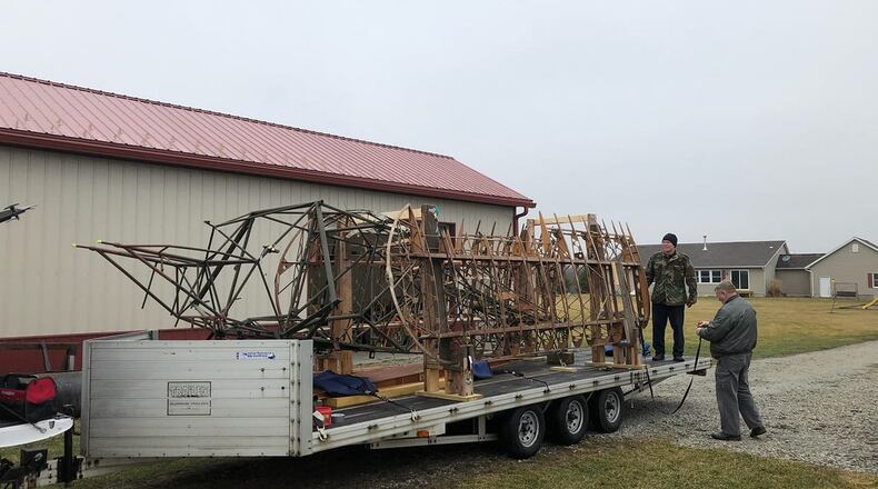Butler County Warbirds, a non-profit based out of Middletown, is working to restore a civilian 1939 Fairchild 24 and was brought into military service after Pearl Harbor. Shortly thereafter it was converted into an experimental testbed under the XUC-86A designation. FigLeaf brewing is partnering with BCW to help it restore the World War II relic via funds raised at a Feb. 27 event. CONTRIBUTED