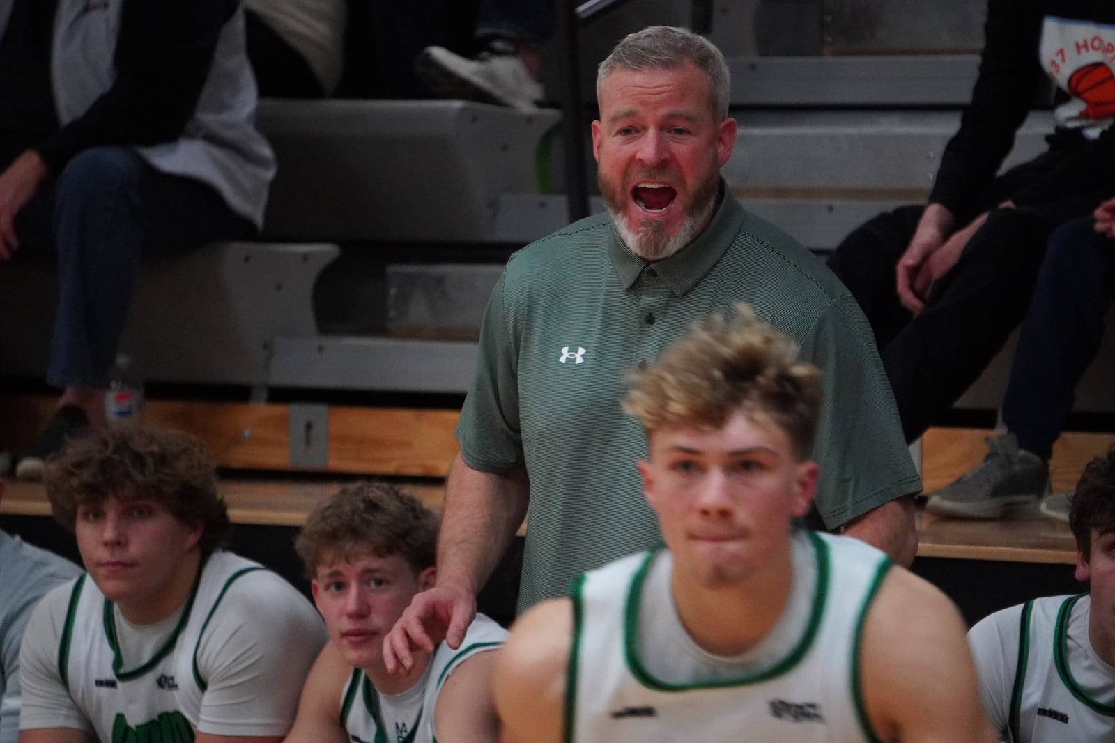 Badin boys basketball coach Ben Cosgrove is in his first season at the Ram helm. CHRIS VOGT / CONTRIBUTED