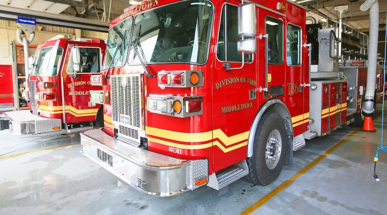 Middletown voters overwhelmingly passed a 1-mill levy that will fund the building of four fire stations, including Fire Headquarters. GREG LYNCH / STAFF