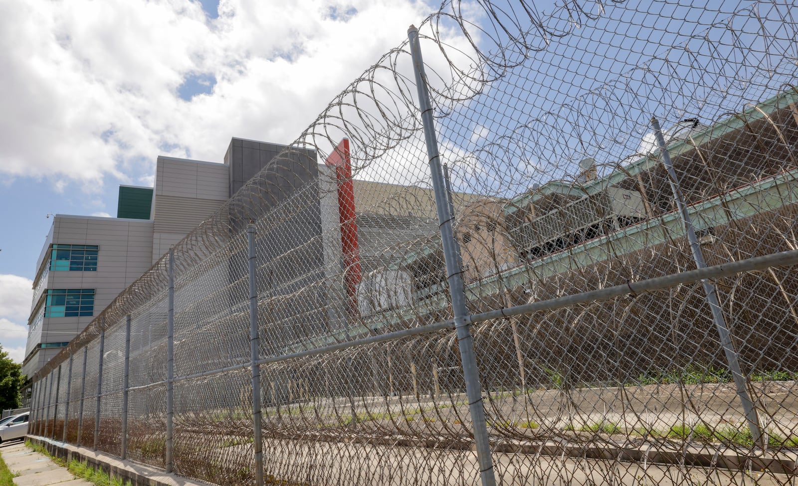 The Orleans Parish jail is pictured in New Orleans on Friday, May 16, 2025.(Brett Duke /The Advocate via AP)