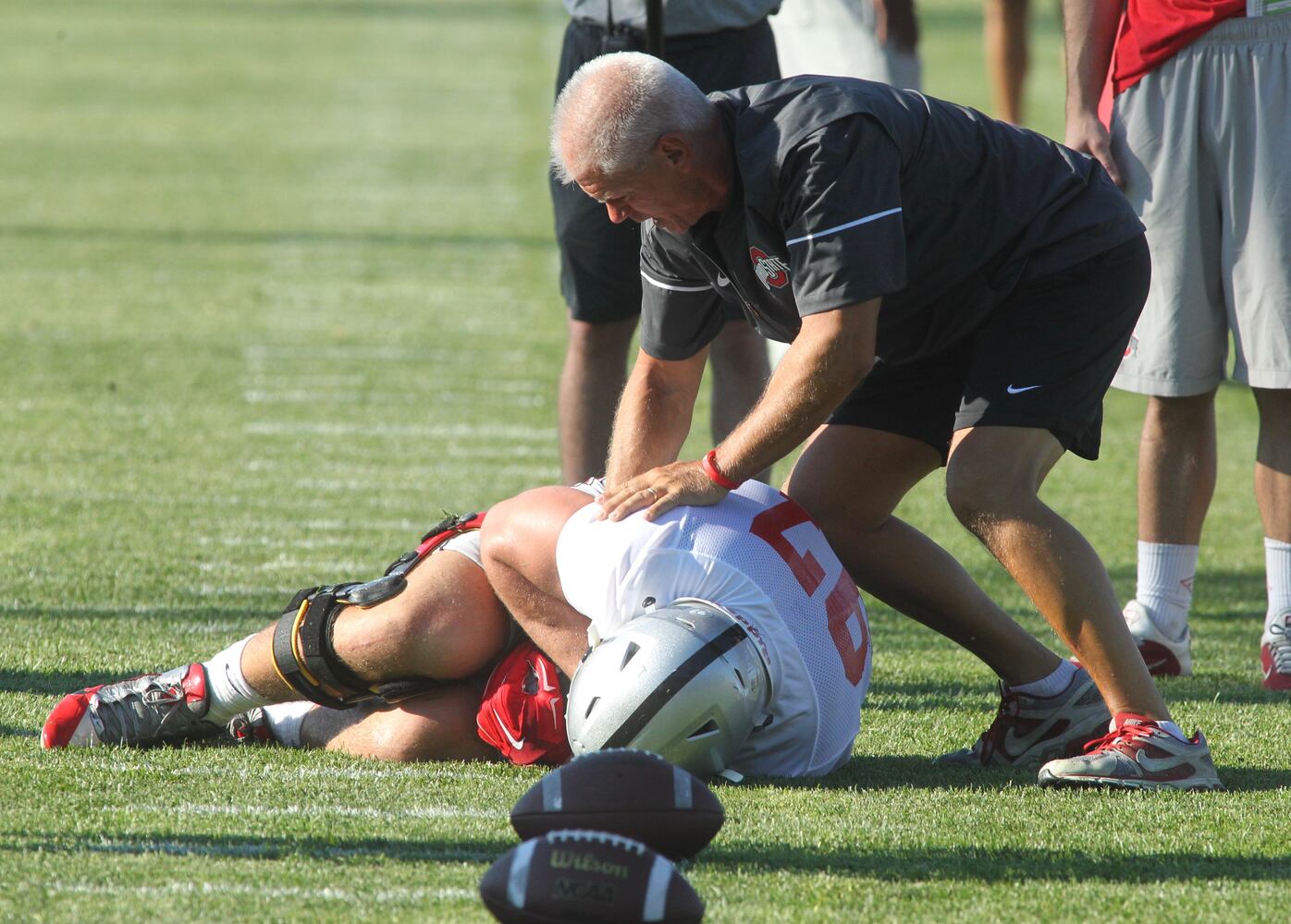 Ohio State freshmen begin practice
