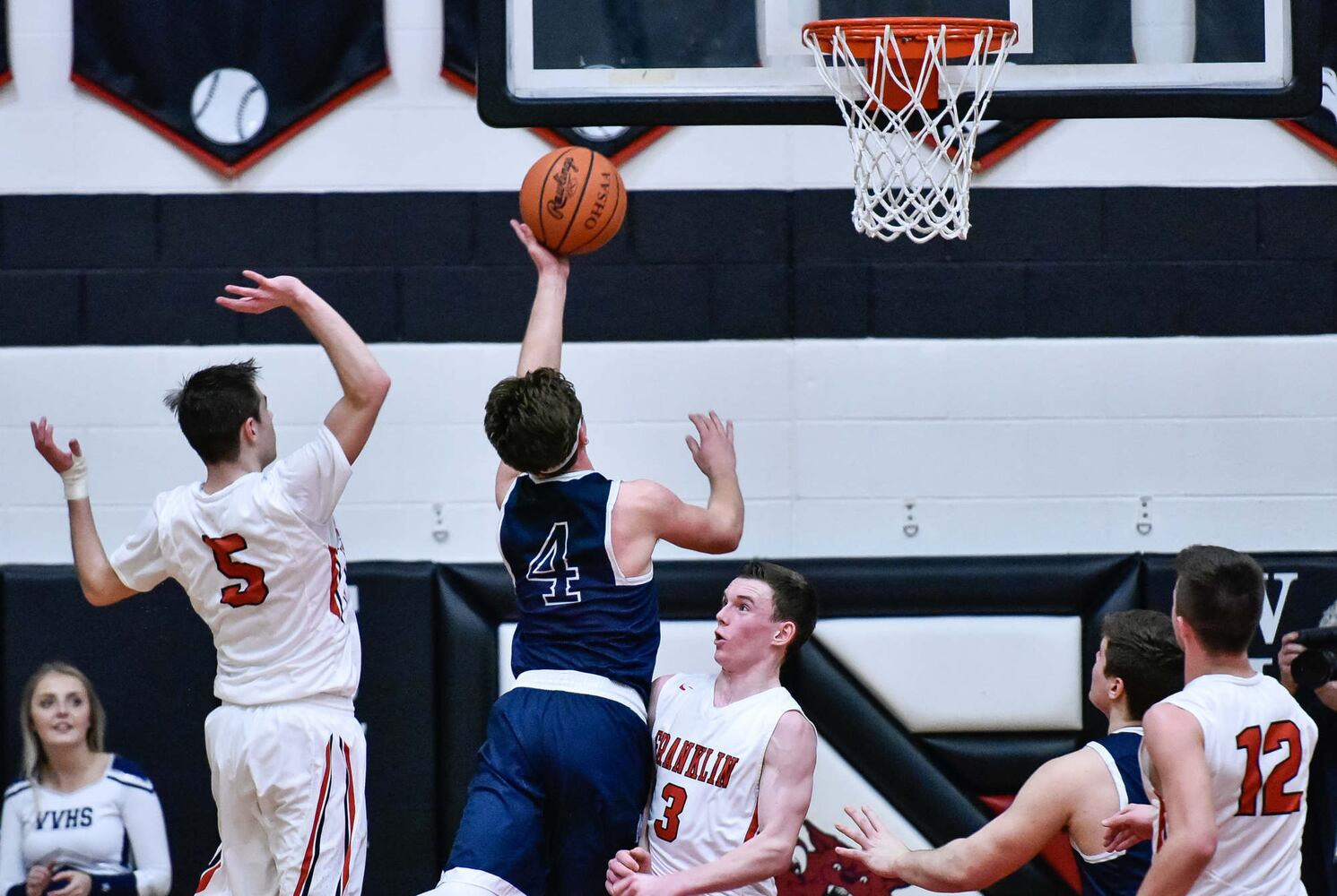 Franklin vs Valley View basketball