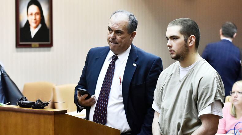 Zachary Welsh, 17, of Ross Twp., is charged with murder, aggravated robbery and tampering with evidence for allegedly fatally shooting Austin Hensley on the evening of Jan. 30 at a residence on Hine Road. NICK GRAHAM/STAFF