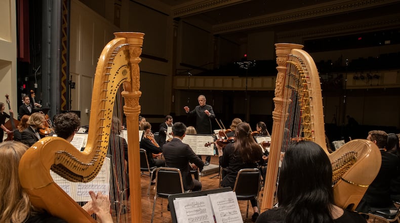 The Miami University Symphony Orchestra, conducted by Ricardo Averbach, will bring the “Frankenstein” movie back on Halloween with a soundtrack played by the orchestra. CONTRIBUTED