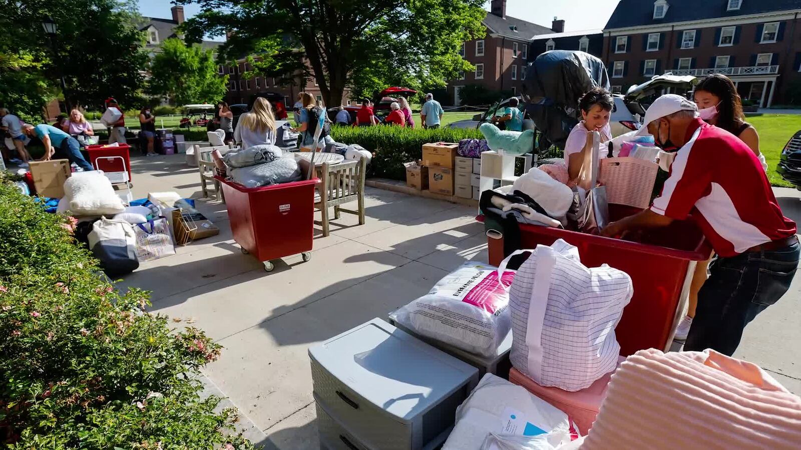 Miami University move-in day
