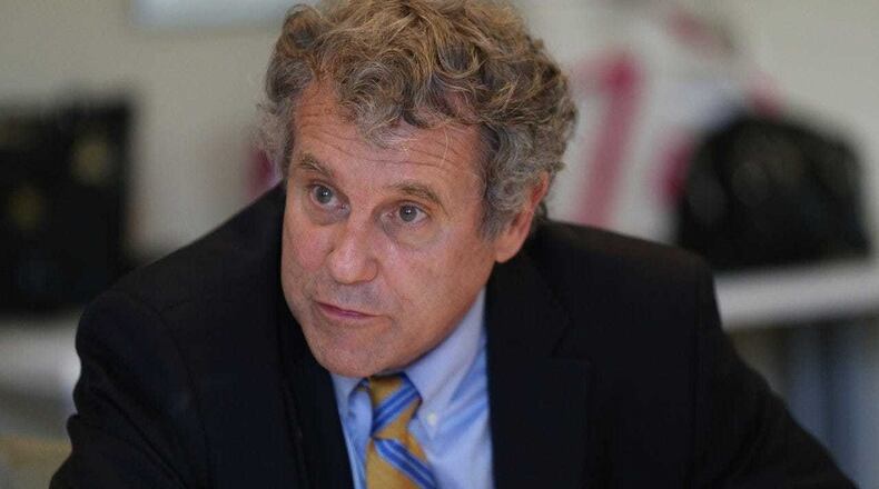 U.S. Sen. Sherrod Brown, D-Ohio, is incoming chair of the Senate Banking Committee. Maddie Schroeder / Columbus Dispatch