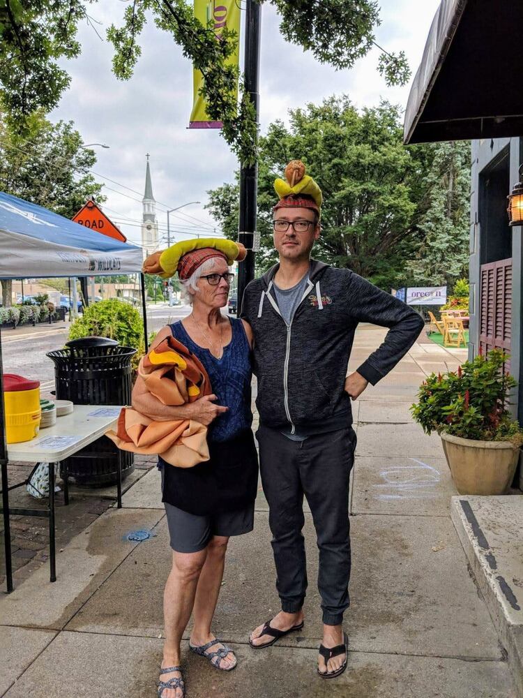 Photos: Community rallies around Dayton restaurant owner after son’s death, tornado