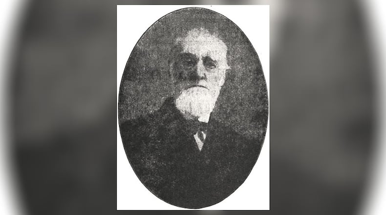 Butler Countian Major George Washington Rue captured infamous confederate raider John Hunt Morgan at the the northernmost campaign of the American Civil War. PHOTO FROM OHIO ARCHAEOLOGICAL AND HISTORICAL SOCIETY PUBLICATIONS, VOL. XX, 1911.