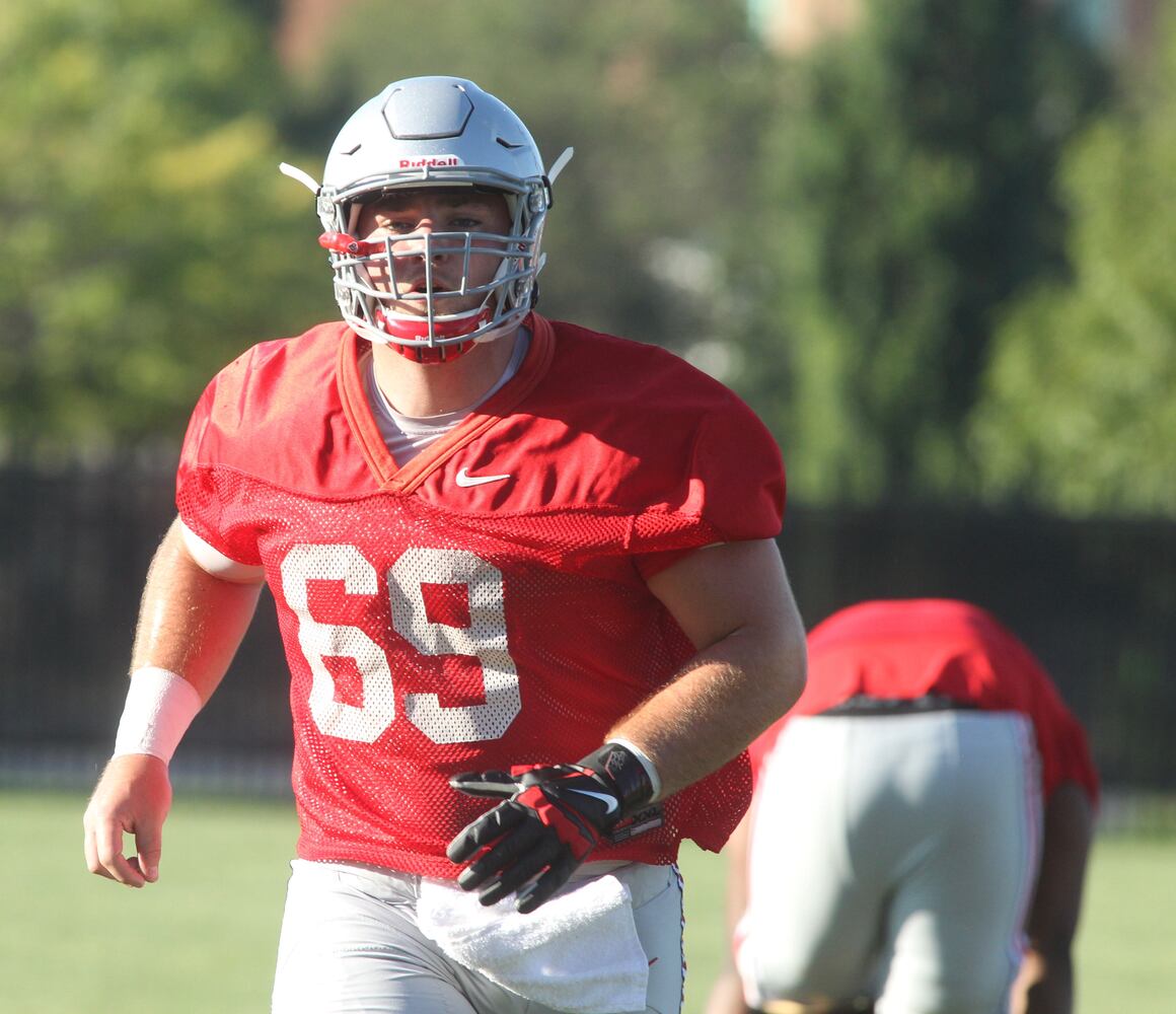 Ohio State freshmen begin practice