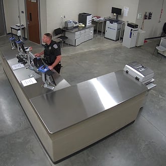 Hamilton Police Officer Stephen Heffernan was found to have violated the department's use of force policy after injuring Michael Yordy, 62, of Hamilton. Yordy was arrested on an active warrant. The officer was suspended for 20 days and Yordy had his charges dismissed. CONTRIBUTED/CITY OF HAMILTON PD