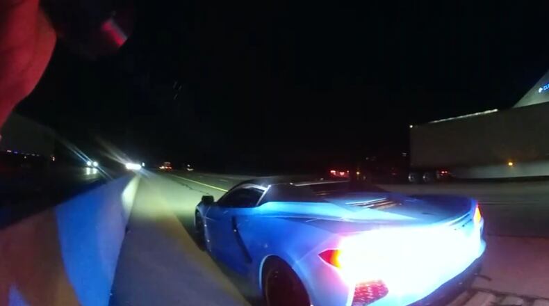 A state trooper clocked a Warren County man driving more than 80 miles per hour over the speed limit on I-75. CONTRIBUTED/WCPO