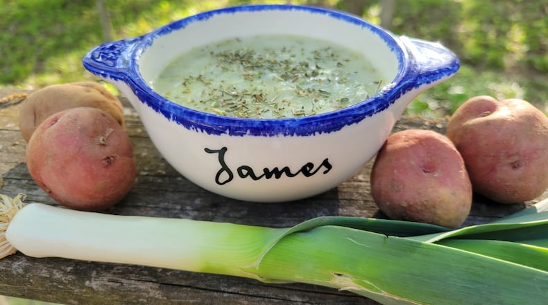 Leeks are used to make a soup. CONTRIBUTED
