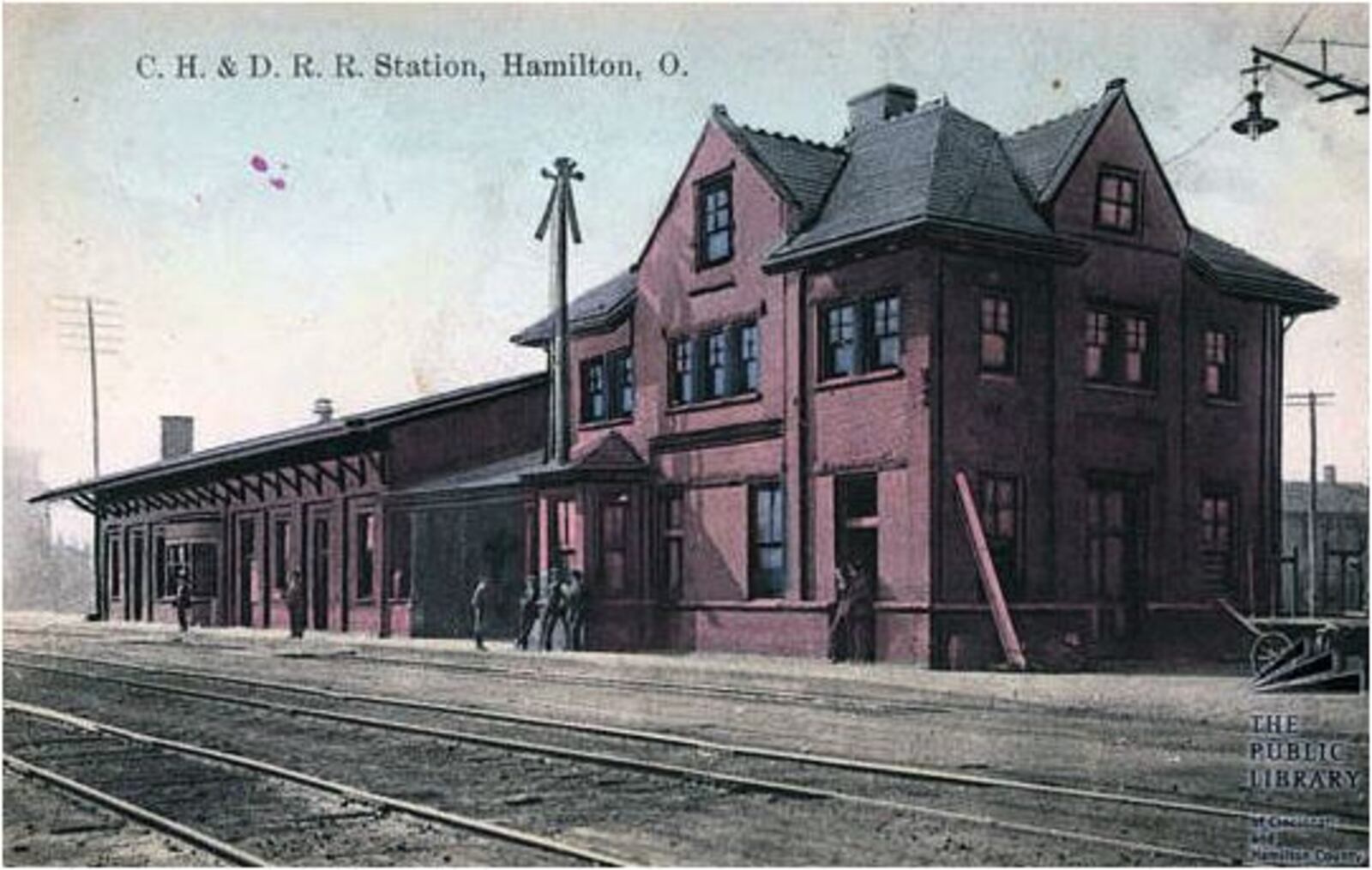 Here's a historic photo of what now is known as the CSX station along Martin Luther King Boulevard that preservationists and some on Hamilton City Council want to save by moving a few blocks north. PROVIDED