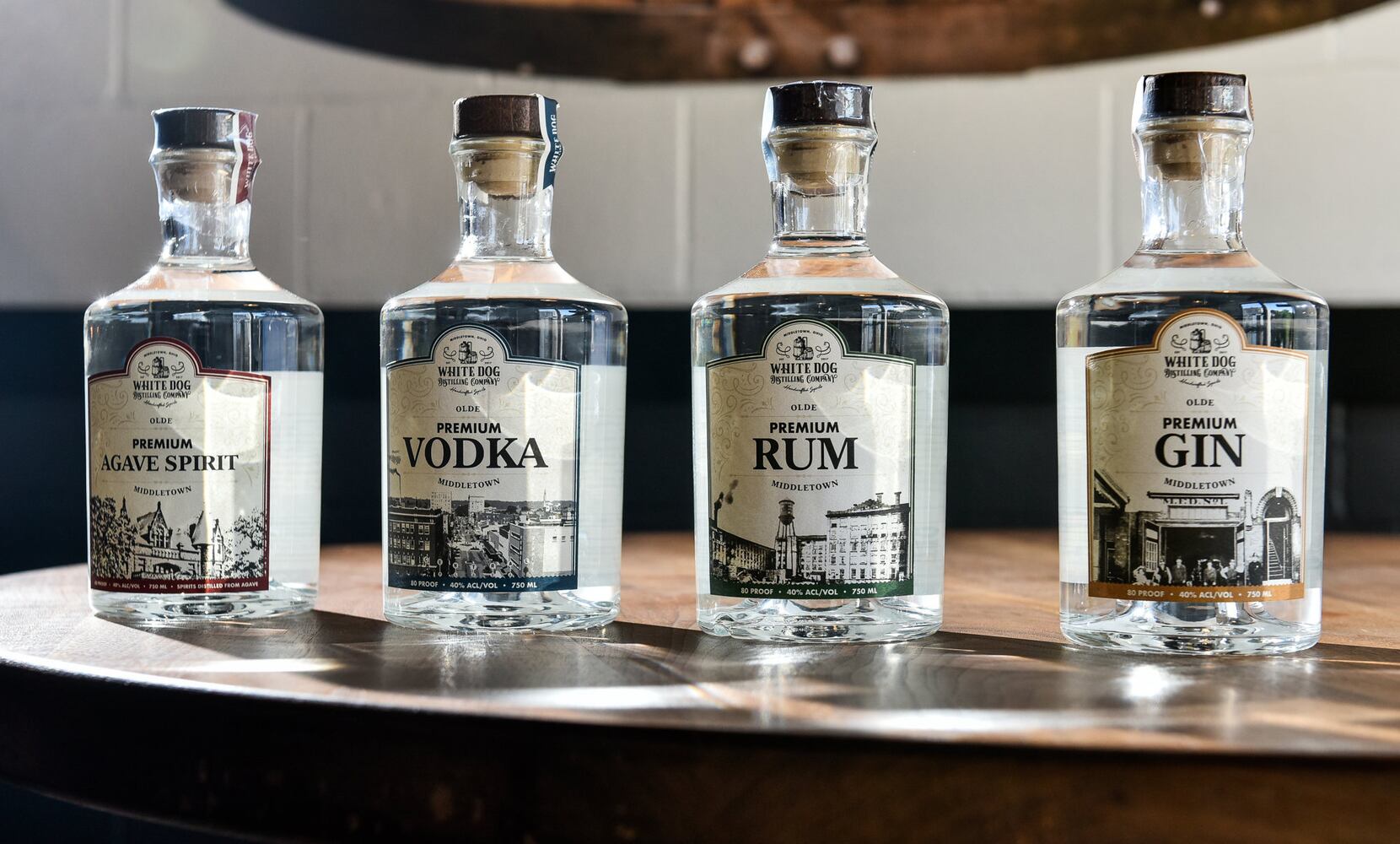 White Dog Distilling Company open in downtown Middletown