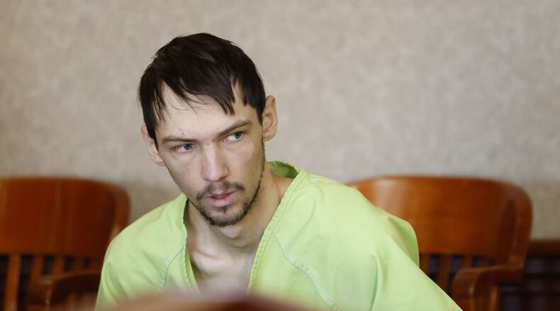 Austin Combs has been charged with shooting and killing his neighbor on Nov. 5 in Okeana. Combs is expected to have a pre-trial hearing at 1 p.m. Jan. 23 in  Butler County Common Pleas Court. NICK GRAHAM/STAFF
