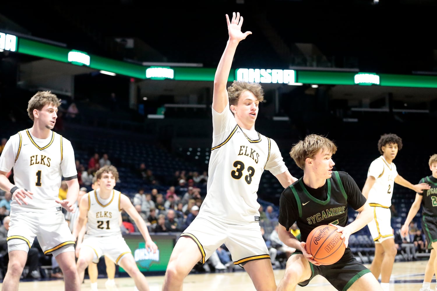 Centerville Sycamore basketball