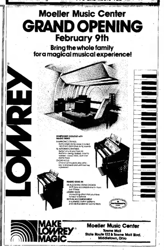 Towne Mall 1977 grand opening