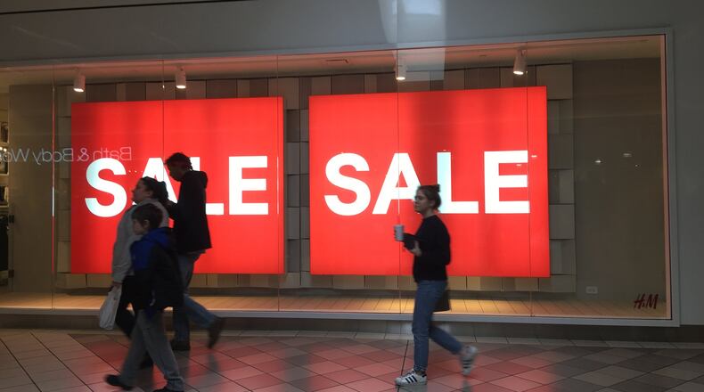 Retail sales are expected to surge in 2018. KARA DRISCOLL/STAFF