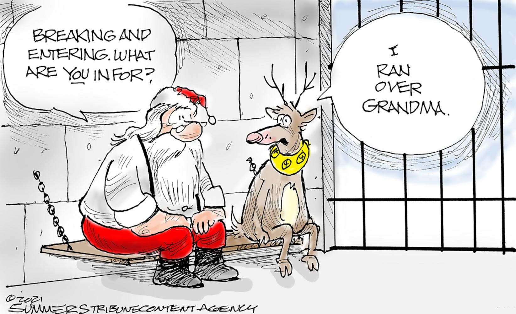 WEEK IN CARTOONS: Omicron Christmas, Joe Manchin and more