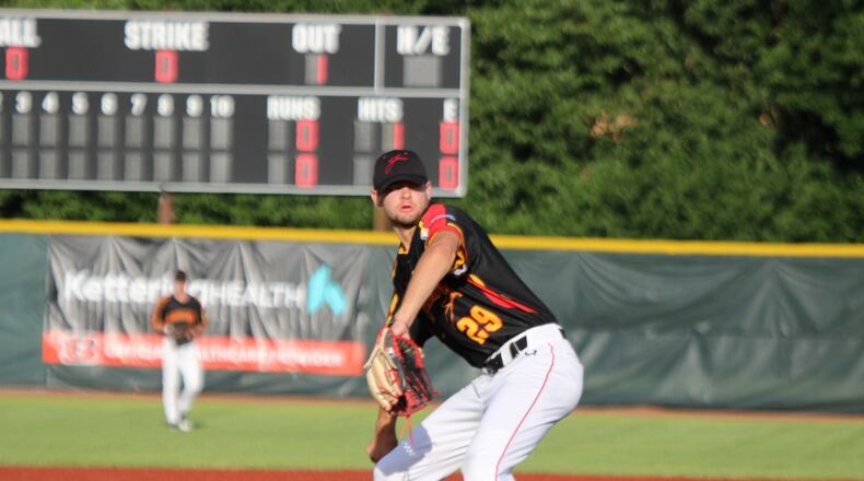 Hamilton Joes pitcher Tyler Hutson is a returning player from last year's Great Lakes Summer Collegiate League championship team. CONTRIBUTED/PEARL ZAJBEL