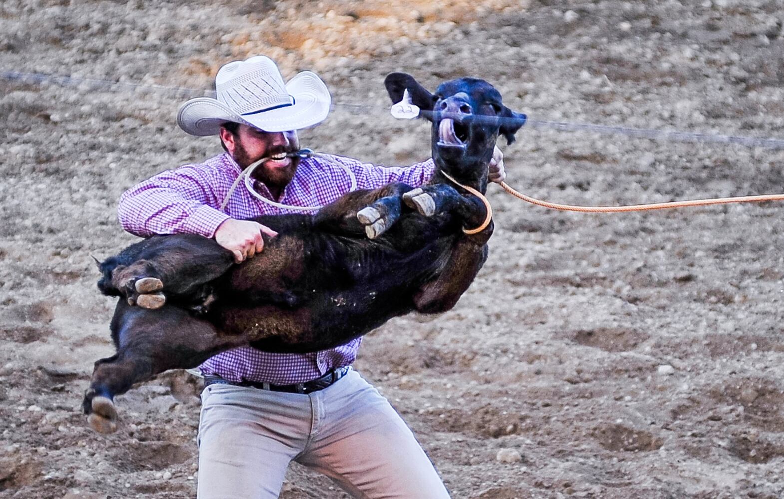 Broken Horn Rodeo closes out the night Wednesday at the Butler County Fair