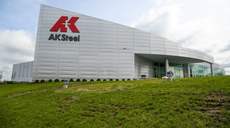 The new world-class AK Steel Research and Innovation Center opened in Middletown Friday, Apr. 7, 2017. GREG LYNCH/STAFF