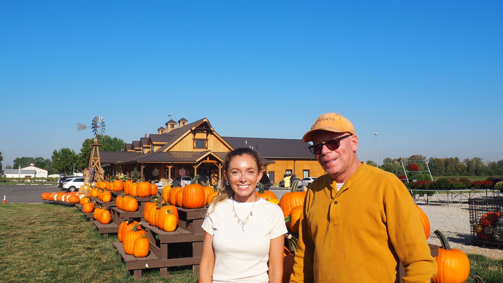 Owner Michael Garver and his daughter, Alayna, are fourth- and fifth-generation farmers. They are seeking an appeal at the Butler County Board of Zoning Appeals to argue their farm meetings agriculture zoning. BRYN DIPPOLD/STAFF
