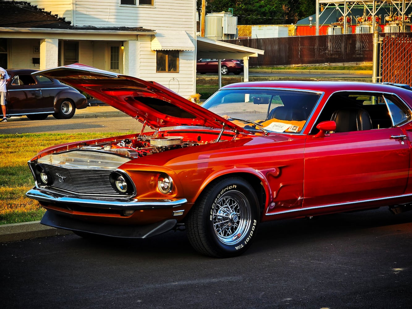 080925 Franklin car show