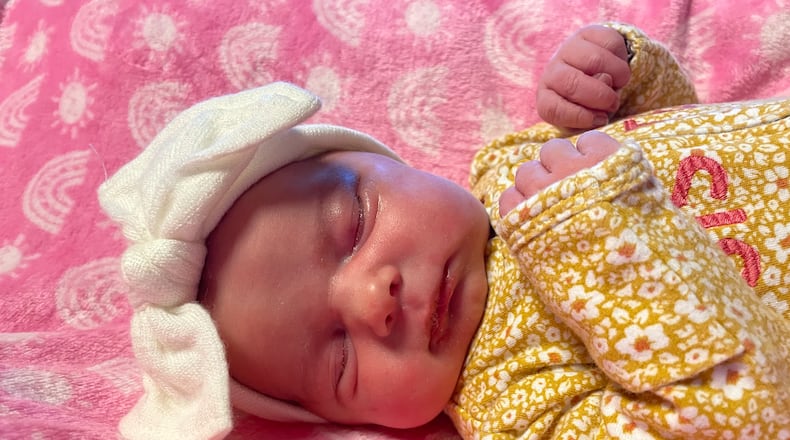 Oaklie Rayne Bennett was born on Feb. 29, 2024 at Atrium Medical Center in Middletown to parents Margaret and Jeremy Bennett of Franklin | PREMIER HEALTH