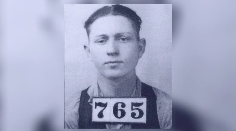 Clyde Barrow was arrested in Middletown on March 18, 1930. CONTRIBUTED BY MIDDLETOWN POLICE