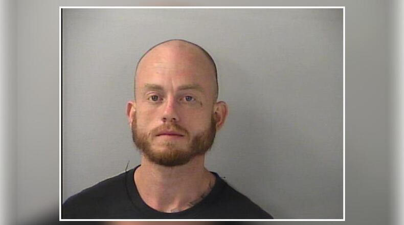 Shane Taylor Browning, 29, of Hamilton, was arrested by Fairfield Twp. police on Sept. 12, 2021, on multiple felony charges, including theft and breaking-and-entering. He's charged with stealing more than $14,000 worth of power tools and a pair of catalytic converters. PROVIDED