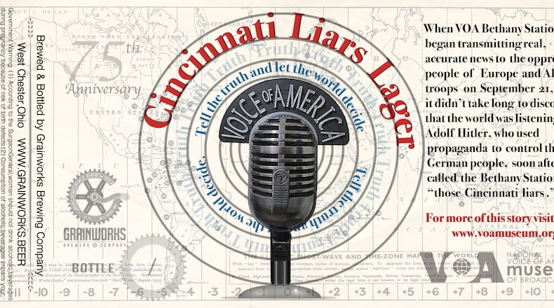 Butler County’s Grainworks Brewing Company will help the National VOA Museum of Broadcasting have fun and raise funds by tapping the first keg of its “Cincinnati Liars Lager” at a June 15 fundraiser.