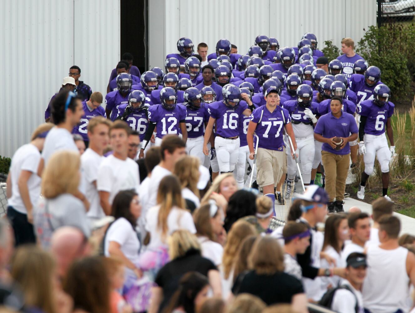 Middletown vs Lima Sr. football