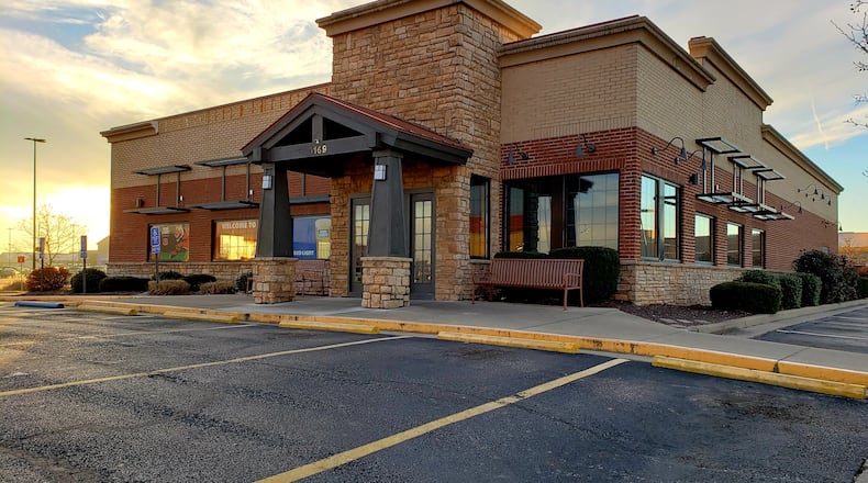 The Applebee’s at Bridgewater Falls in Fairfield Twp. closed about six months ago. NICK GRAHAM/FILE