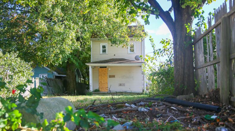 Hamilton’s Nuisance Appeals Board in 2016 accepted the declaration by the city’s Health Commissioner that the property at 1024 Azel Ave., located about a block southwest of the intersection of Main Street and Western Avenue, was a public nuisance. GREG LYNCH / STAFF