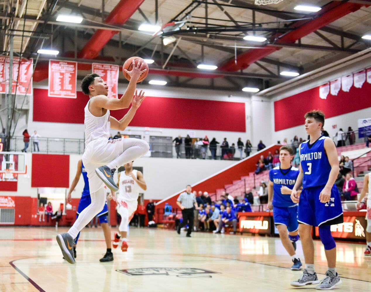 Fairfield vs Hamilton boys basketball