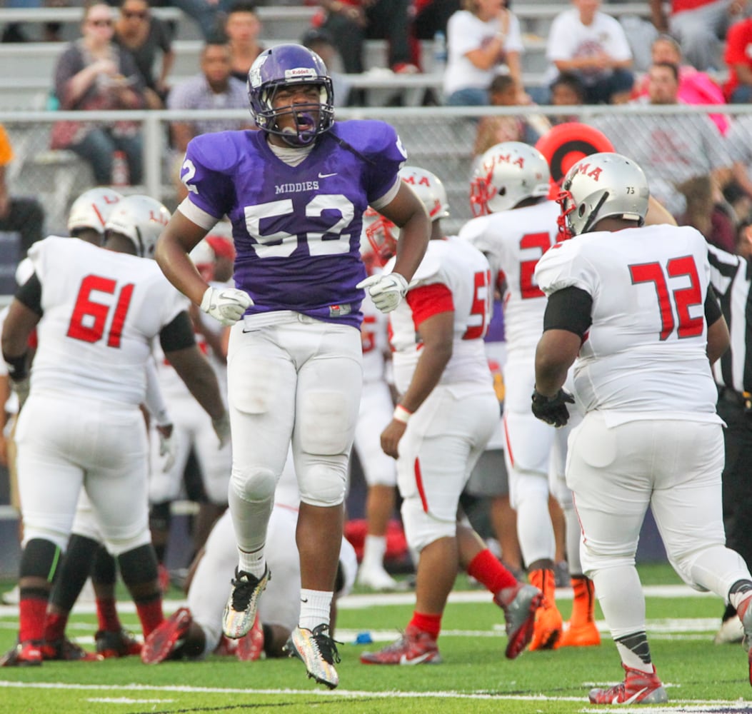 Middletown vs Lima Sr. football