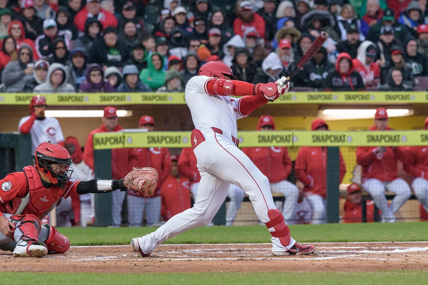 PHOTOS: Cincinnati Reds vs. Reds Top Prospects at Day Air Ballpark