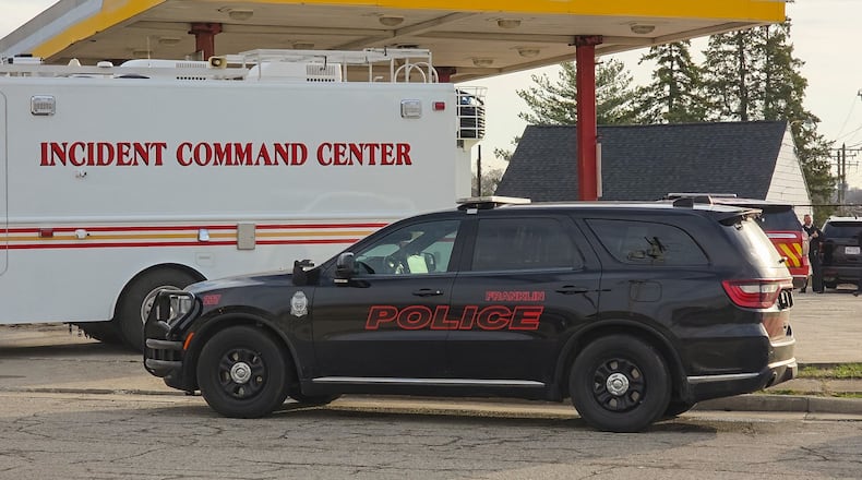 Crews responded around 2:45 a.m. to Emerald Edge apartments in Franklin on reports of a missing child and mother, according to Brian Pacifico, the police captain with the City of Franklin Police Department.
NICK GRAHAM / STAFF