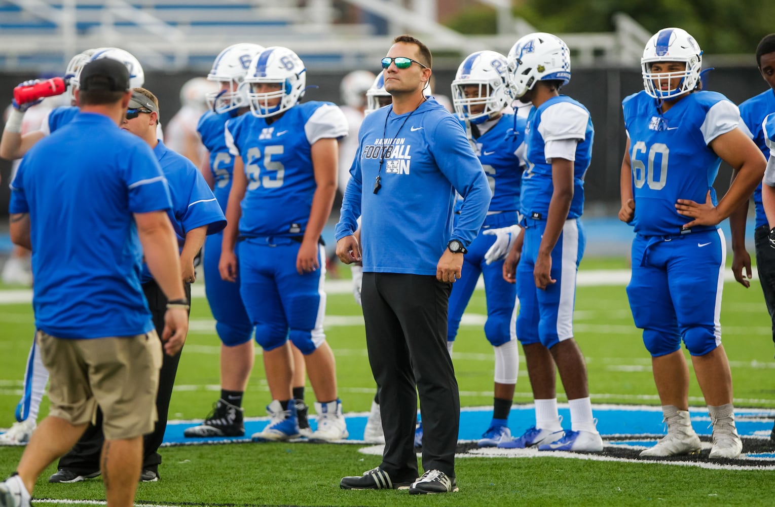Hamilton Big Blue Football beats Anderson