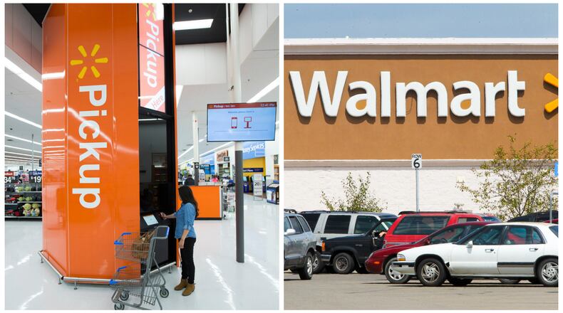 The Walmart Supercenter at 2900 Towne Blvd. in Middletown will be the first store in Ohio to debut the company’s new Pickup Tower technology, which functions like a high-tech vending machine and can fulfill a customer’s online order in less than one minute. CONTRIBUTED