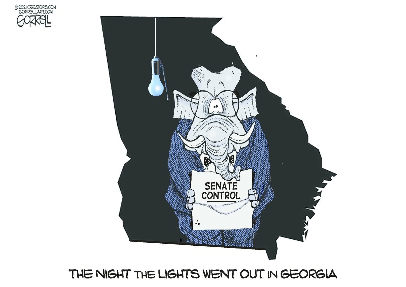 Week in cartoons: Georgia election, Capitol riots and more